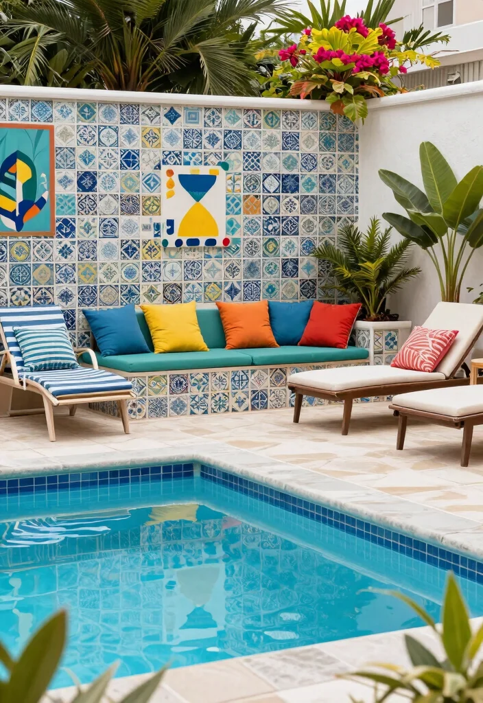 18 Swimming Pools Backyard 2026 Trending Ideas That Feel Like a Private Resort - 18. Personalized Pool Décor 1