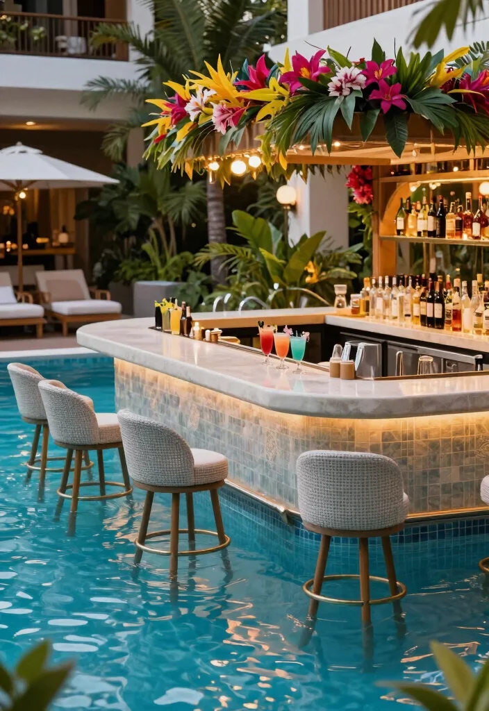 18 Swimming Pools Backyard 2026 Trending Ideas That Feel Like a Private Resort - 8. Swim-Up Bars 1