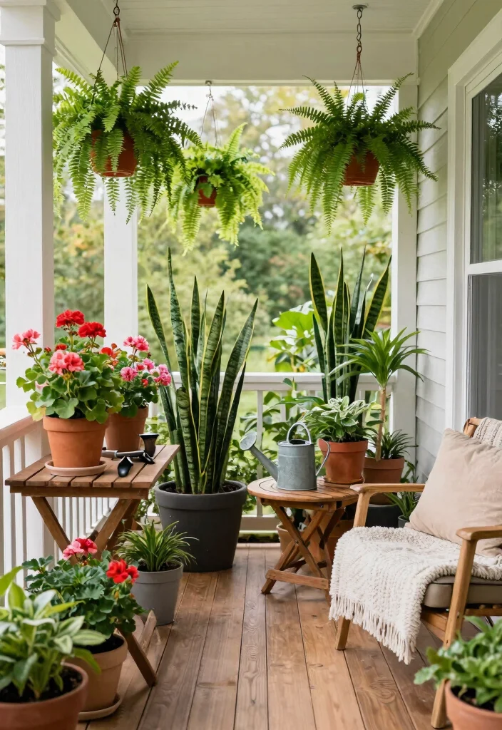 18 Three Season Porch Ideas That Maximize Comfort 1 18 Three Season Porch Ideas That Maximize Comfort - 1. Greenery Galore 1