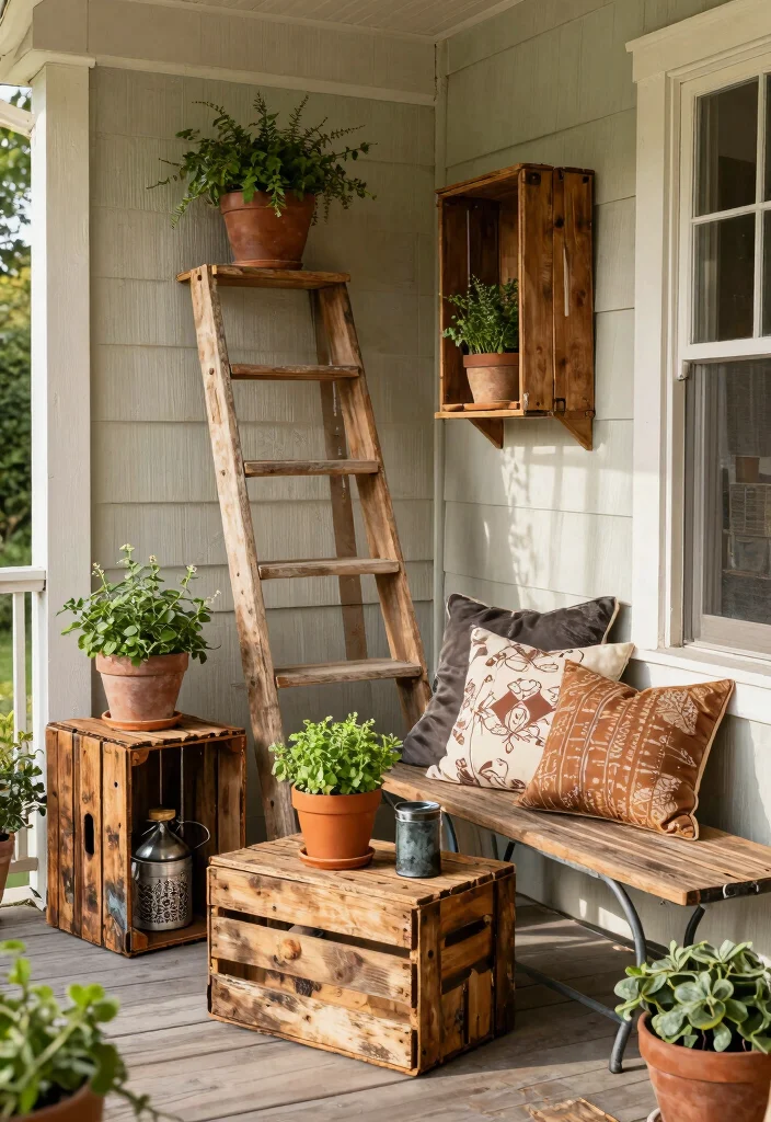 18 Three Season Porch Ideas That Maximize Comfort 2 18 Three Season Porch Ideas That Maximize Comfort - 2. Recycled Furniture Finds 1