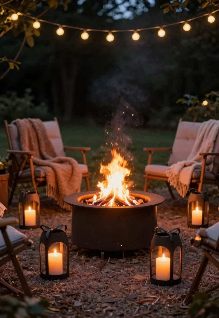 10 Bow Candle Holder Ideas for Table Settings and Mantels - 9. Bow Candle Holders for Outdoor Spaces 1