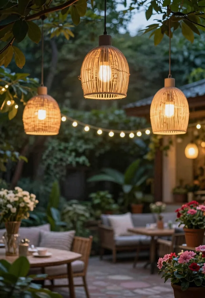 10 Shell Pendant Light Ideas That Bring Coastal Vibes Indoors - 8. Outdoor Shell Pendant Lights 1