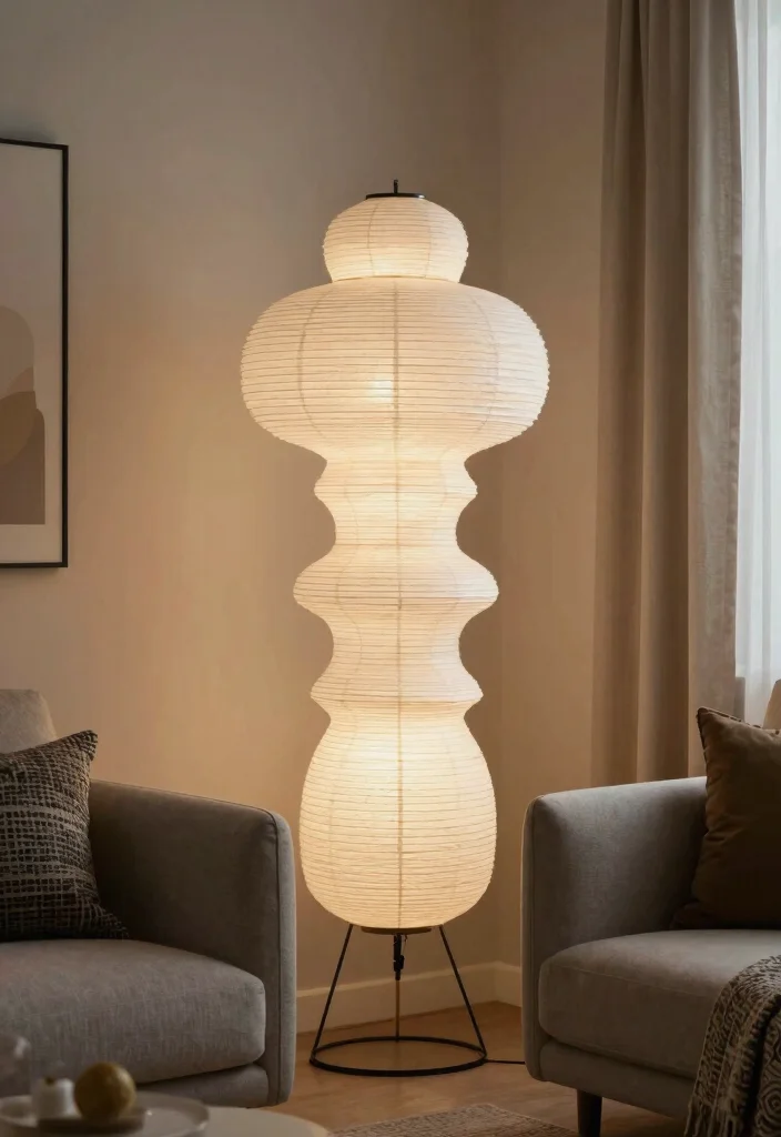 12 Paper Lamp Shade Ideas That Look High-End and Handmade - 7. Layered Paper Designs 1