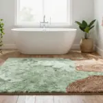 14 Bathroom Area Rug Options That Absorb Water and Dry Quickly