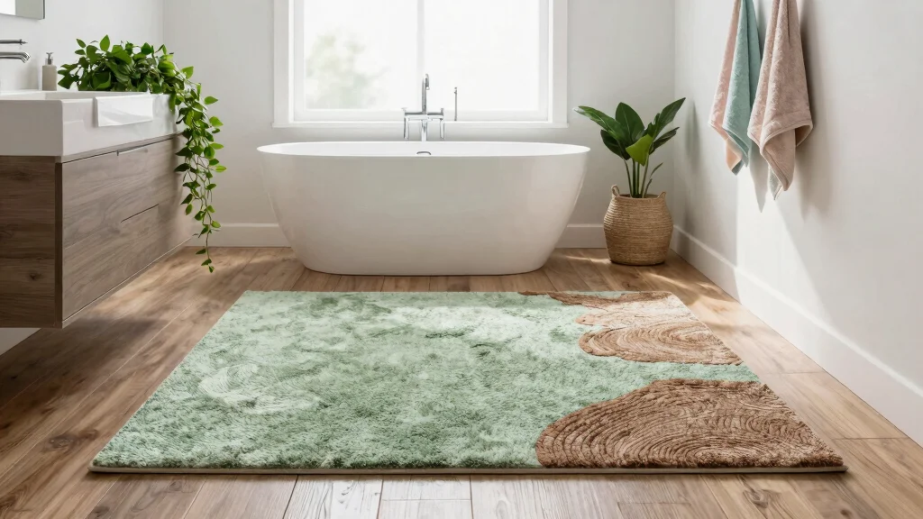 14 Bathroom Area Rug Options That Absorb Water and Dry Quickly