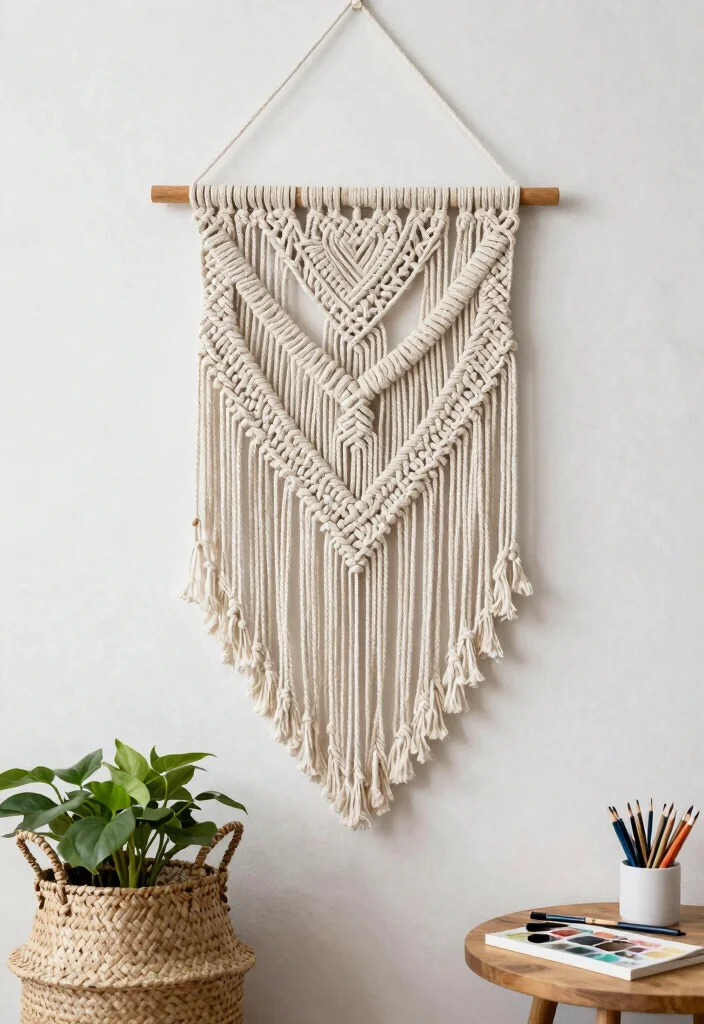 14 Handmade Wall Art Projects That Look Professional on Your First Try - 1. Dreamy Macramé Wall Hangings 1