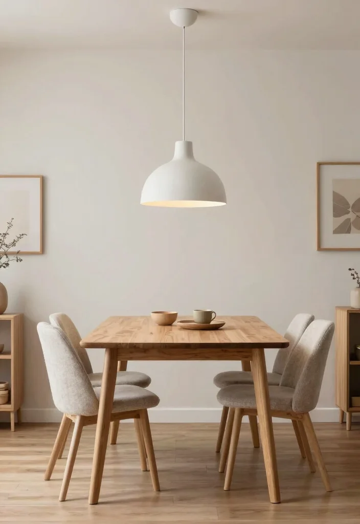 14 Metal Pendant Light Ideas That Don't Overpower Small Rooms - 6. Scandinavian Style Pendant 1