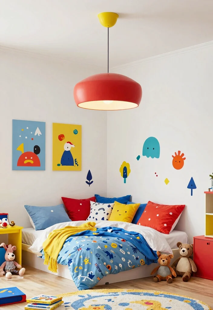 15 IKEA Pendant Light Ideas That Look High-End on a Budget - 11. Playful and Colorful Options for Kids’ Rooms 1