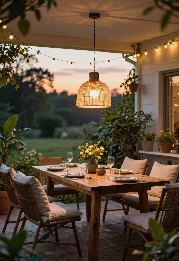 15 IKEA Pendant Light Ideas That Look High-End on a Budget - 7. Outdoor Elegance with Hanging Pendants 1