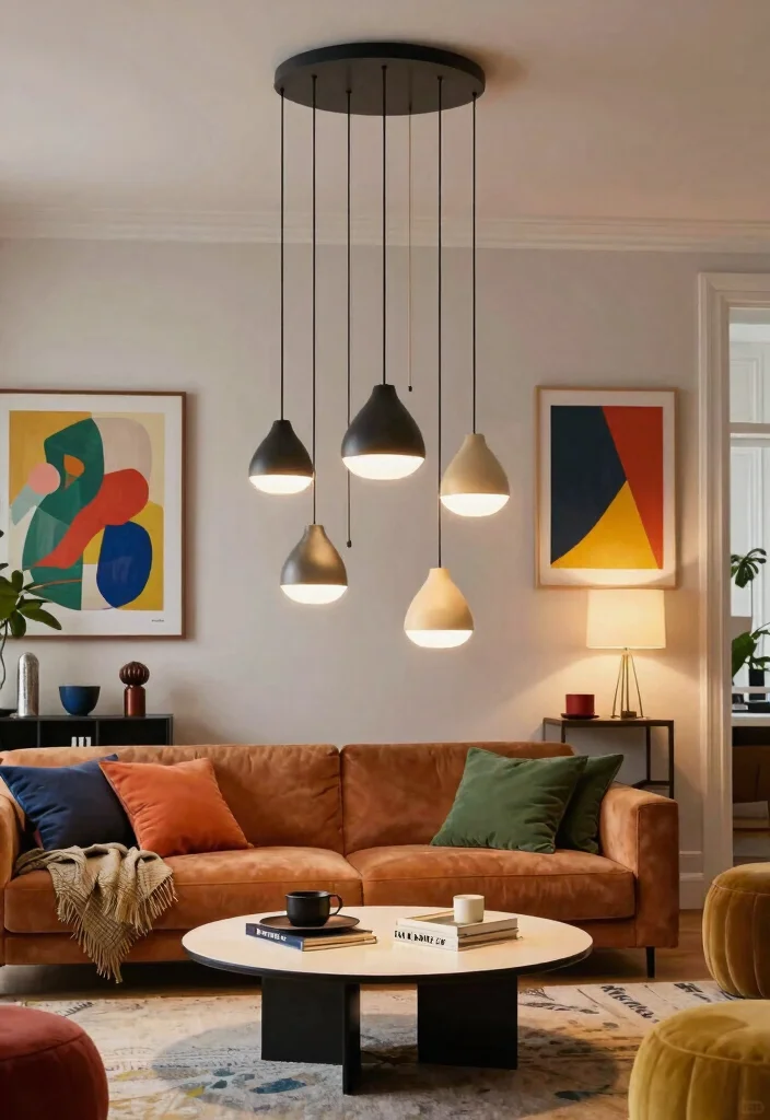 15 IKEA Pendant Light Ideas That Look High-End on a Budget - 8. Artful Displays with Clustered Pendants 1