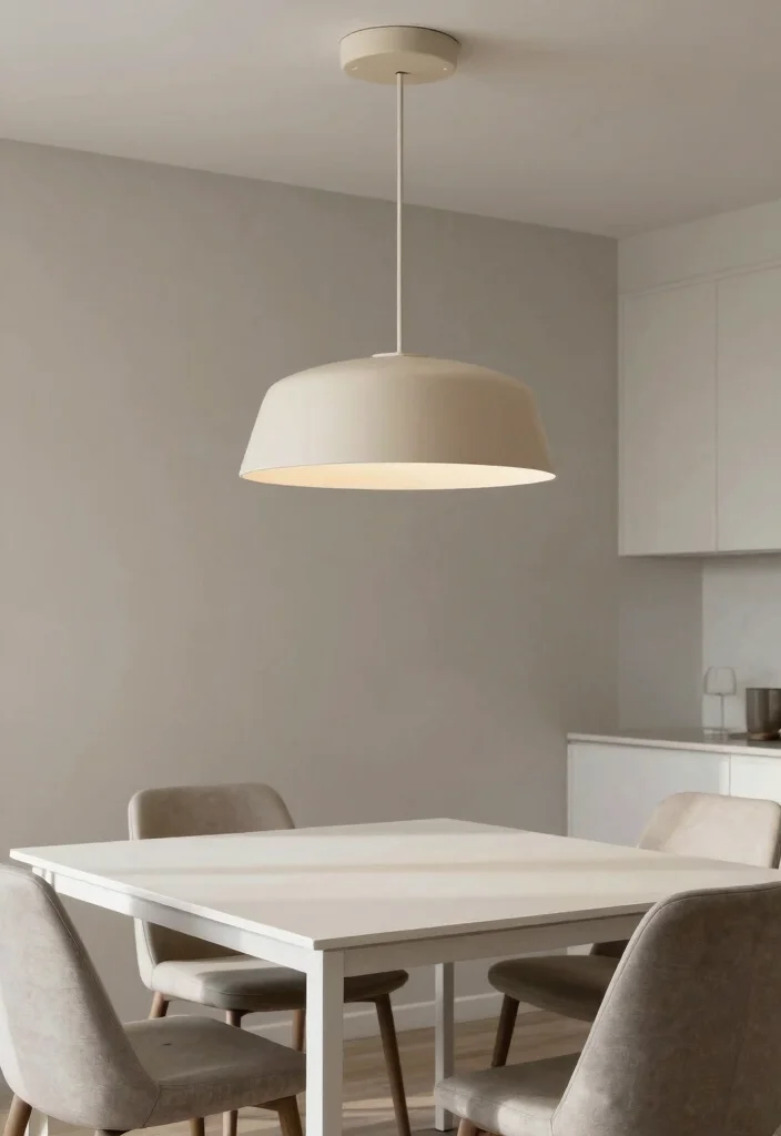 15 Lamp Shade Chandelier Ideas That Update Old Fixtures Fast - 13. Minimalist Shades for Understated Elegance 1