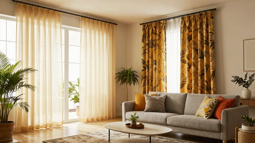 15 Living Room Decor Curtains on a Budget That Look Custom