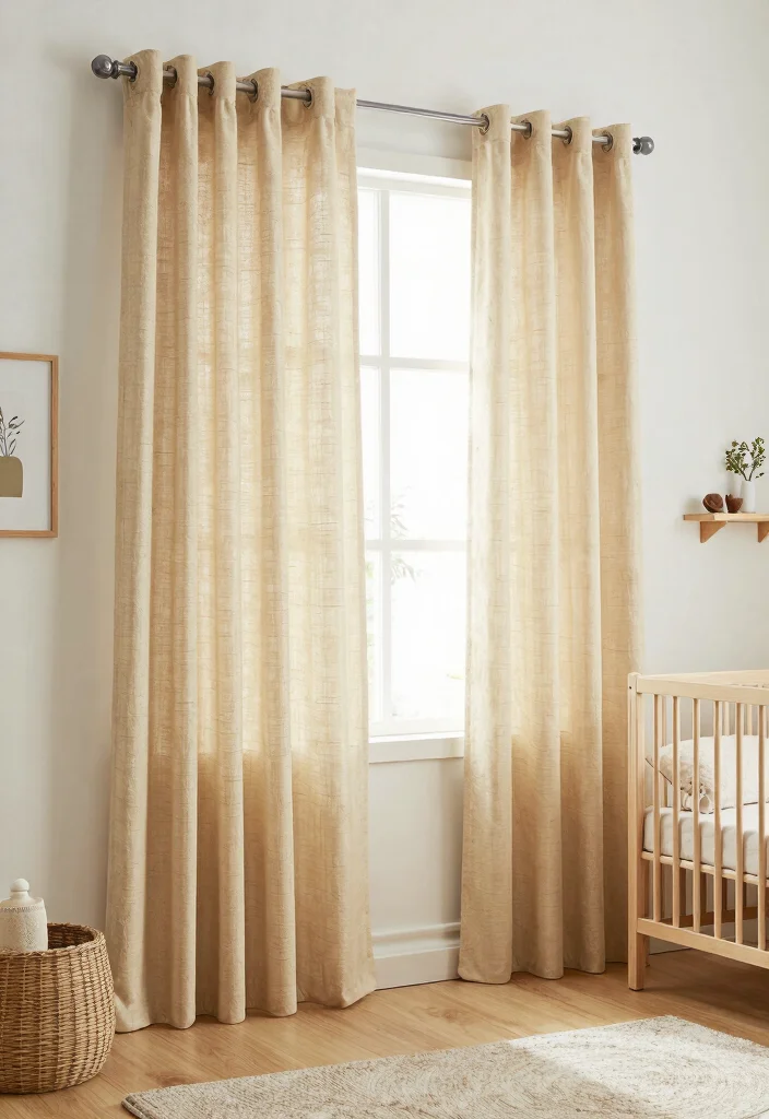 15 Nursery Blackout Curtains That Actually Block All Light - 13. Sustainable Bamboo Curtains 1