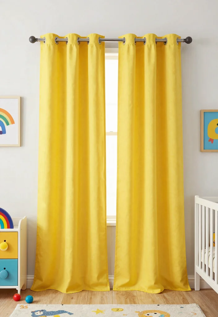 15 Nursery Blackout Curtains That Actually Block All Light - 14. Durable Canvas Blackout Curtains 1