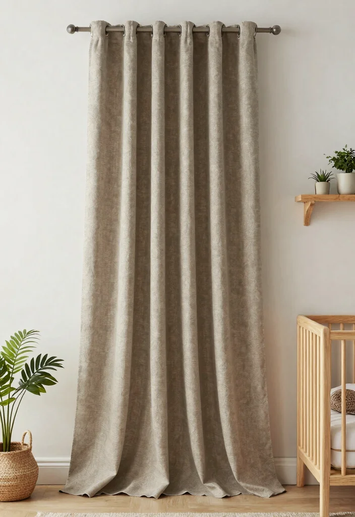 15 Nursery Blackout Curtains That Actually Block All Light - 8. Natural Fiber Blackout Curtains 1
