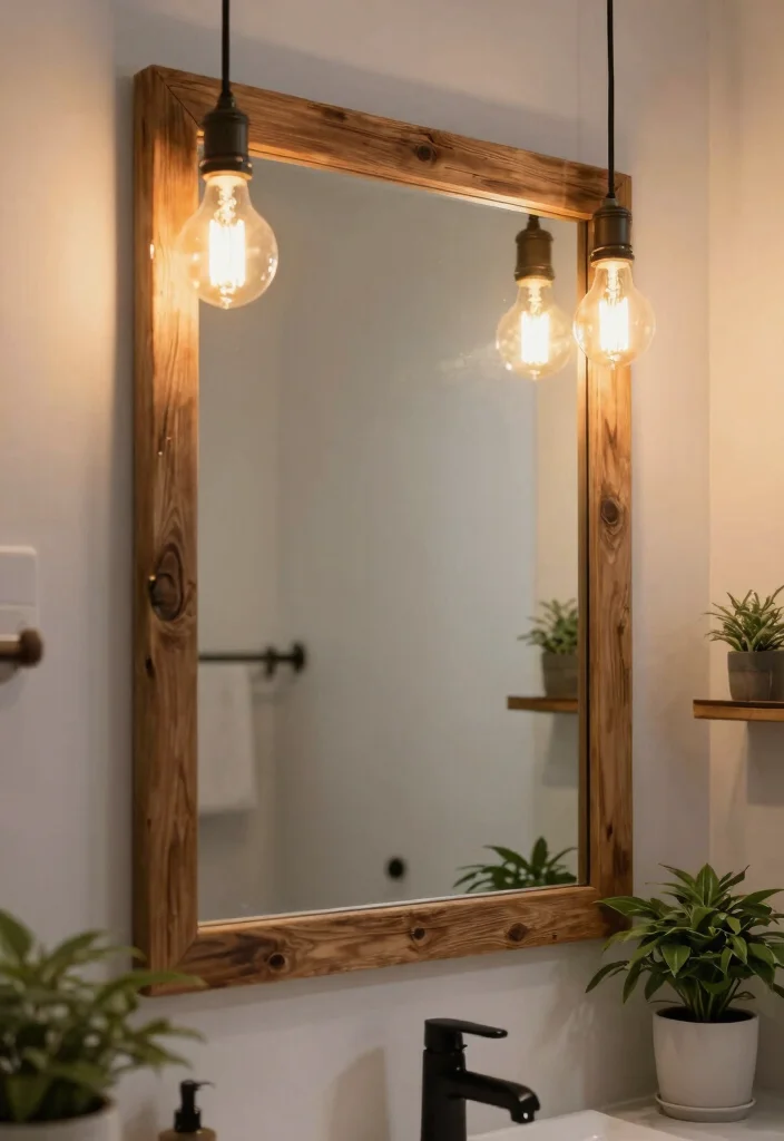 15 Small Bathroom Vanity Lights Over Mirror That Brighten Without Glare - 2. Vintage-inspired Edison Bulbs 1