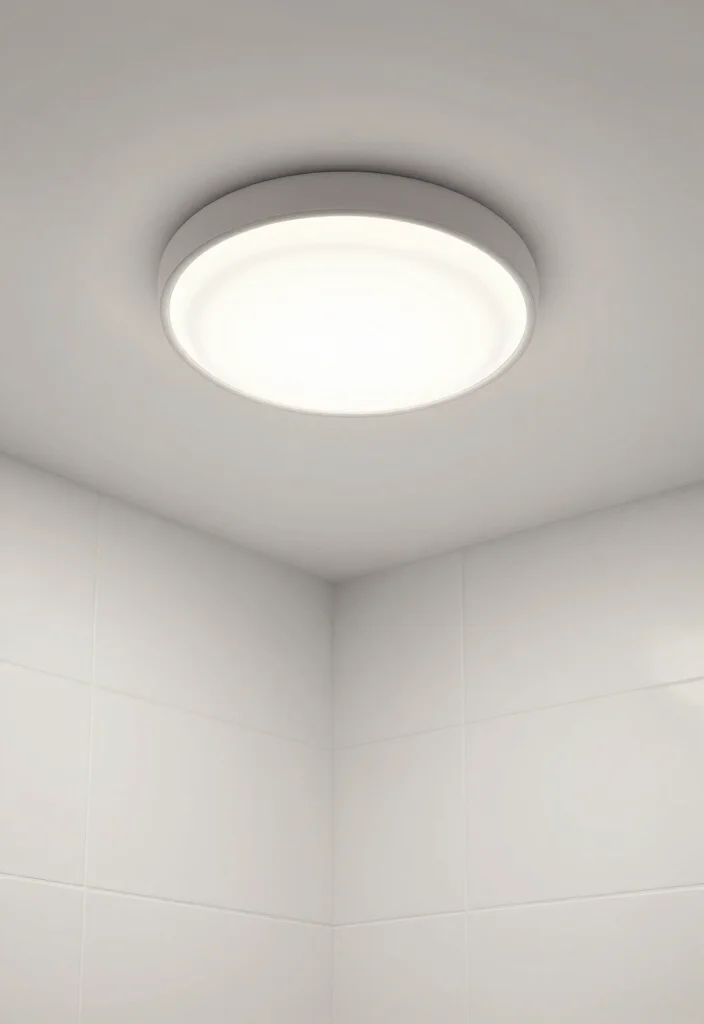 15 Small Bathroom Vanity Lights Over Mirror That Brighten Without Glare - 4. Energy-Efficient Flush Mounts 1