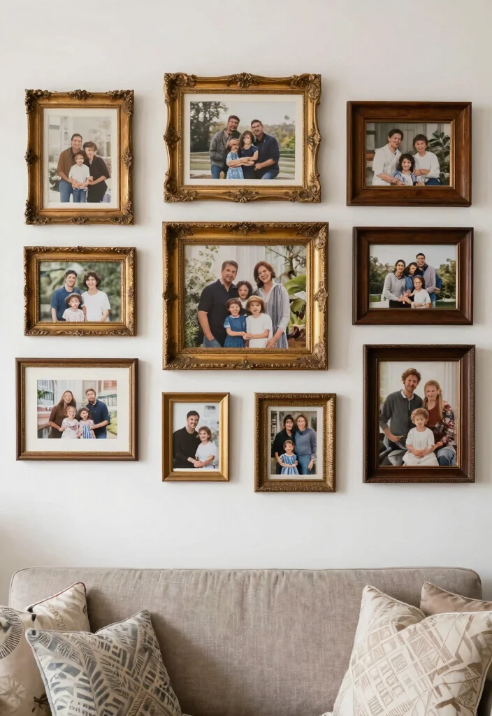 15 Vintage Wall Decor Finds That Look Authentic Without Thrift Store Hunting - 15. Vintage Picture Frames 1
