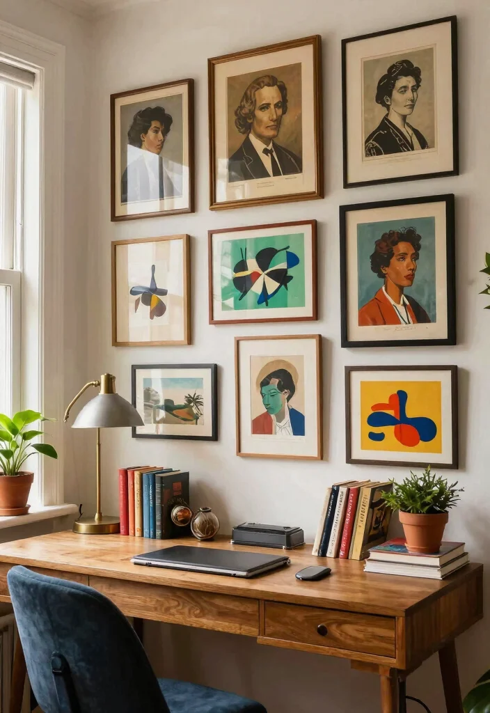 15 Vintage Wall Decor Finds That Look Authentic Without Thrift Store Hunting - 9. Vintage Framed Art 1
