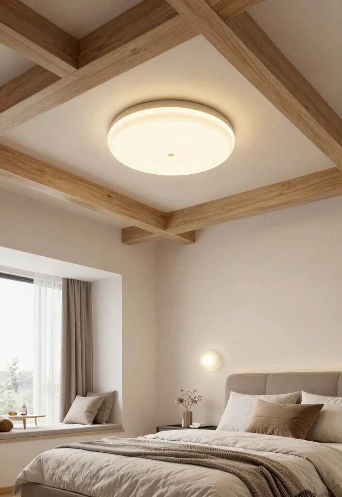 18 Ceiling Lamp Design Ideas for Low Ceilings That Don't Hang Down - 4. Multi-Layered Ceiling Designs 1