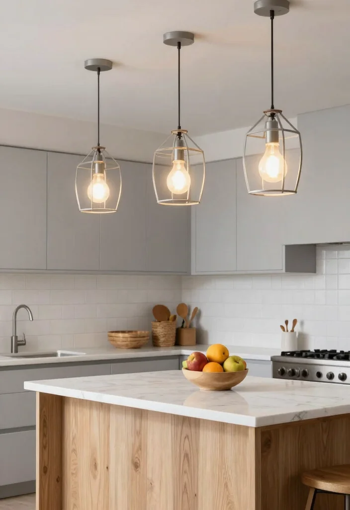 18 Ceiling Lamp Design Ideas for Low Ceilings That Don't Hang Down - 5. Minimalist Lanterns 1