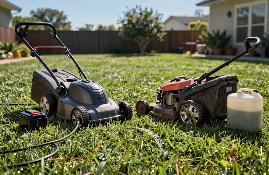 7 Key Differences Between Electric and Gas Powered Lawn Mowers 3 battery limits ruin mowing plans