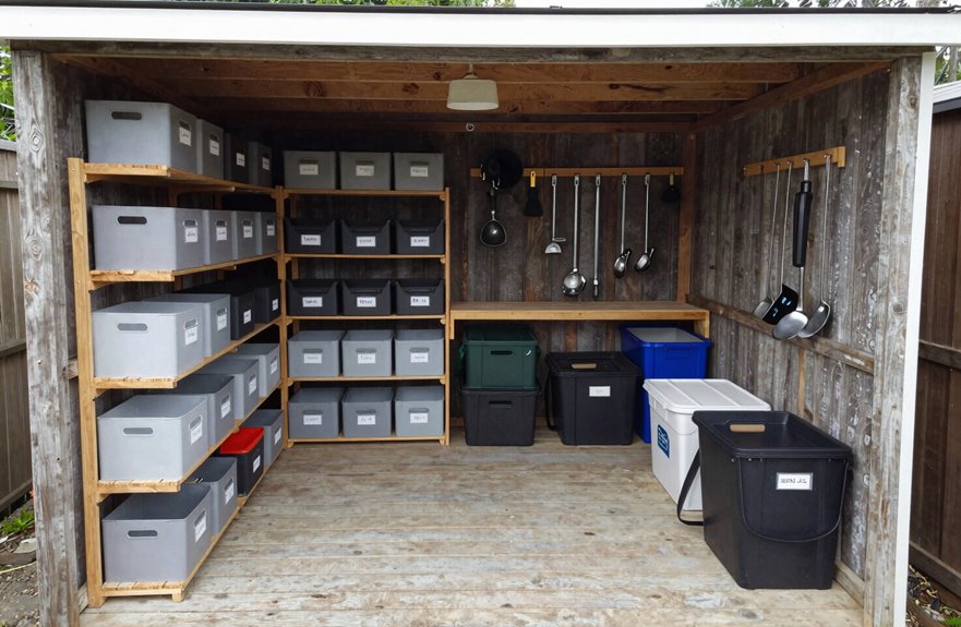 blank slate shed decluttering plan