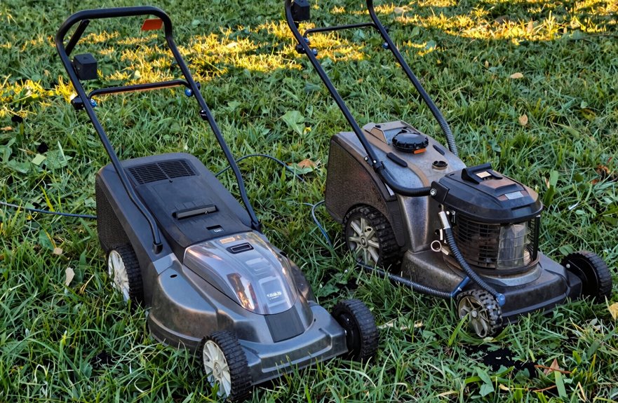 7 Key Differences Between Electric and Gas Powered Lawn Mowers 2 cord battery or fuel runtime trade offs
