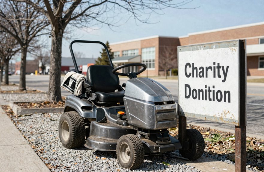 7 Ways to Get Rid of Your Riding Lawn Mower 4 donating riding mower locally