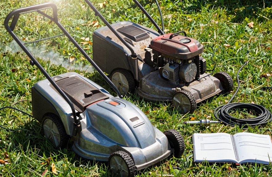 7 Key Differences Between Electric and Gas Powered Lawn Mowers 5 electric mower quick annual maintenance