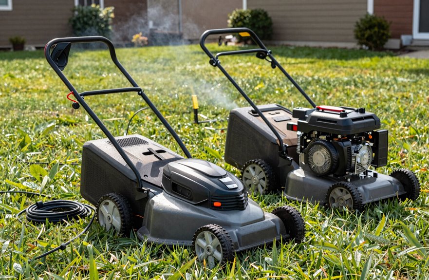 5 Key Differences Between Electric and Gasoline Lawn Mowers 2 electric mower suitable under half acre
