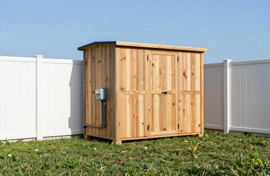 Do You Need a Storage Shed Permit? 4 electrical shed wiring requires permit compliance