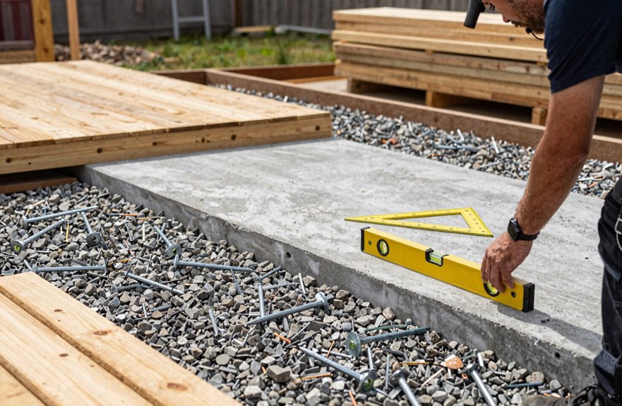 5 Steps to Install Your Storage Shed Like a Pro 3 foundation choice concrete blocks adjustable