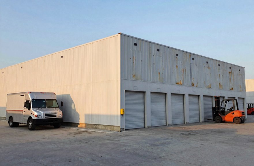 indoor drive up or outdoor access choices
