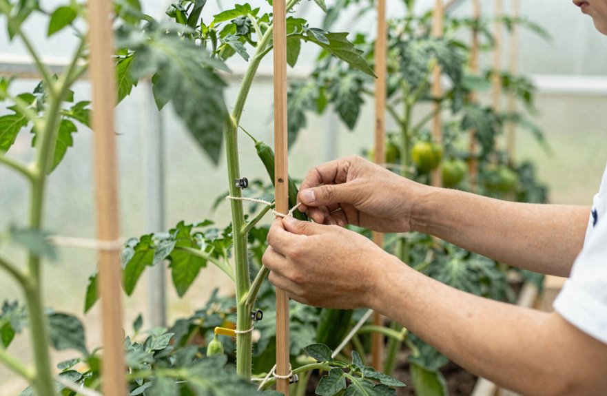 5 Steps to Properly Stake Your Plants 5 inspect reposition space secure stems