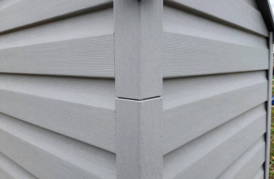 How to Choose Durable Plastic Sheds That Last 20+ Years 2 measure wall thickness and corner reinforcement