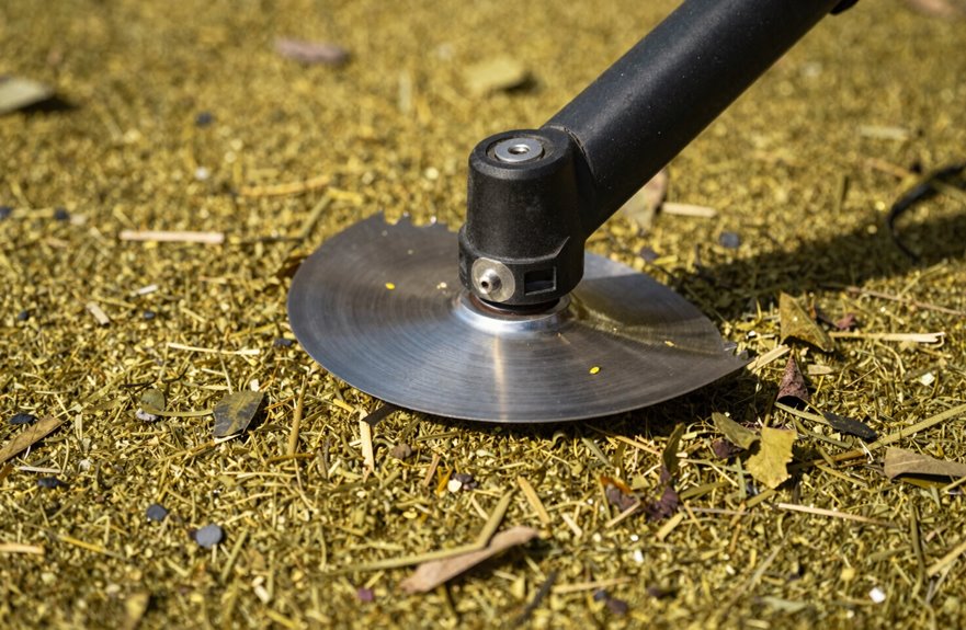 mulching blades recut clippings fertilize