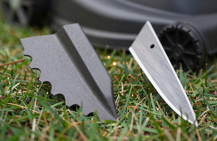 mulching vs regular blade differences