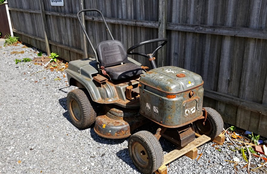 7 Ways to Get Rid of Your Riding Lawn Mower 1 on site mower removal success