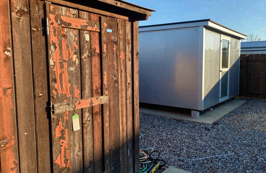 permit fees and shed foundations overruns