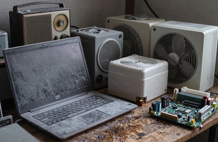 10 Things You Should Never Store in a Shed 2 shed temperature swings ruin electronics