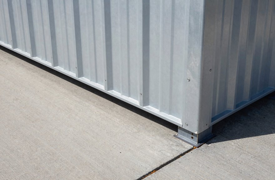 solid level shed foundation prevents warping
