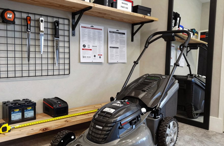 What Size Electric Lawn Mower Do You Need in 5 Steps? 5 storage weight and battery compatibility considerations