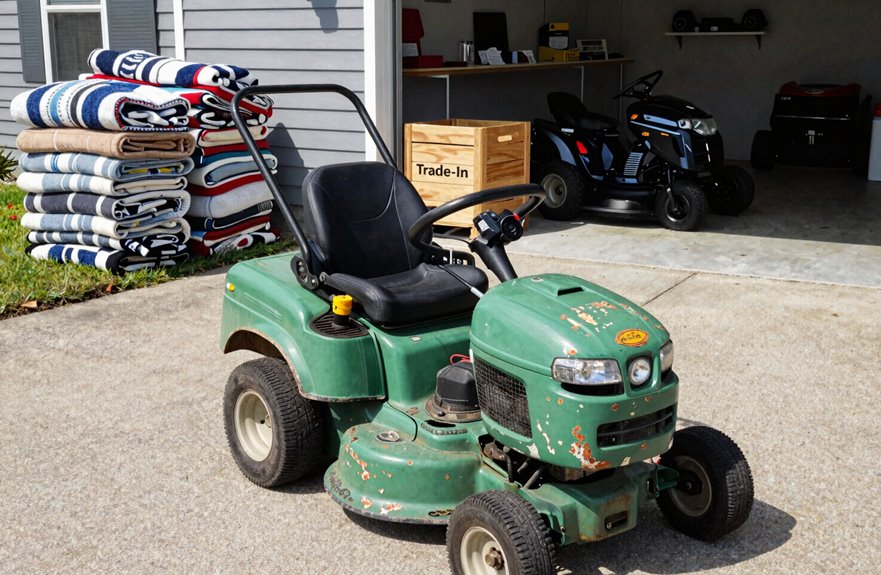7 Ways to Get Rid of Your Riding Lawn Mower 5 trade in riding mower for credit