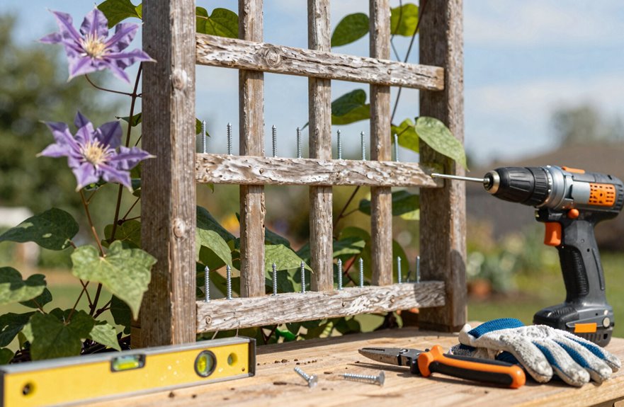 trellis swap clematis safe planning