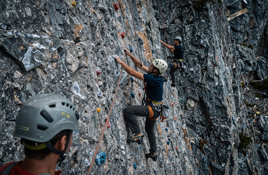 Do Climbers Need Support Systems? 3 two belays spare safe ascent