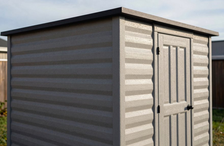 How to Choose Durable Plastic Sheds That Last 20+ Years 1 uv treated 20 year uv warranty