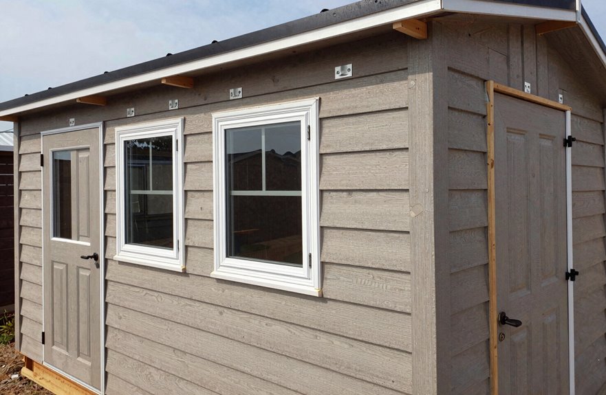 5 Steps to Install Your Storage Shed Like a Pro 5 walls roof doors windows weatherproofing