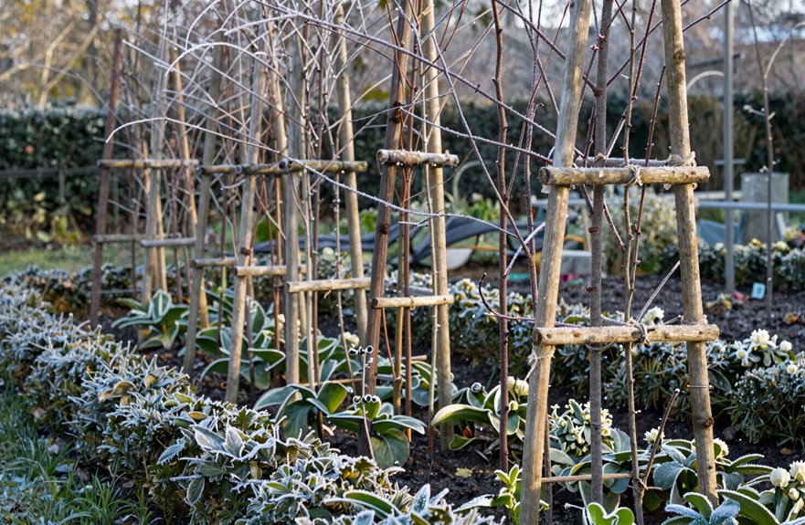 winter or early spring pruning