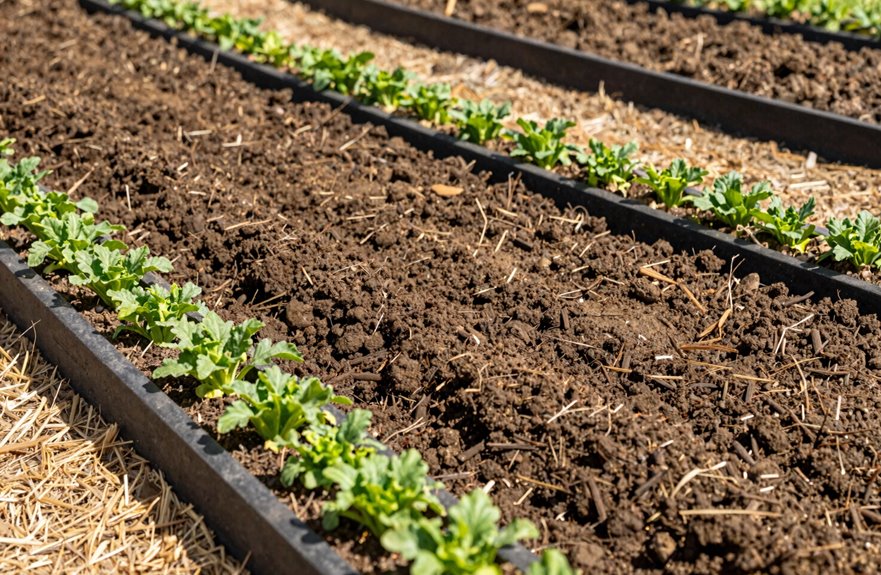 bury seed bank suppress weeds